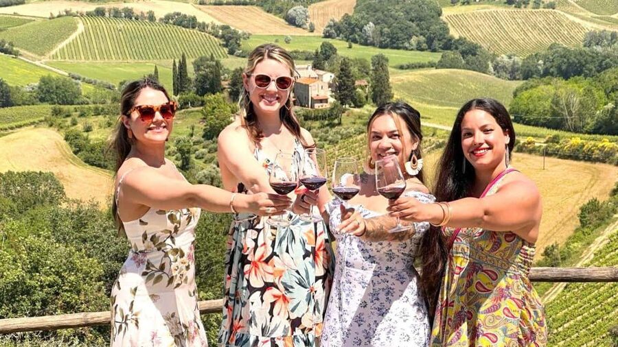 From Florence: Tuscany & San Gimignano Tour with 2 Tastings - The second winery: family hospitality near the towers