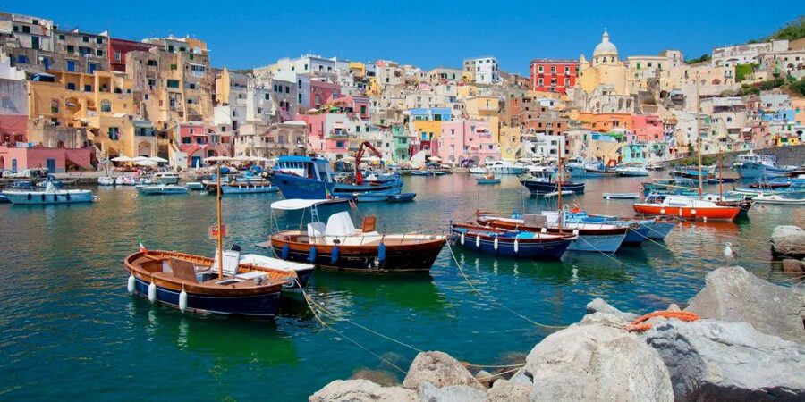 From Ischia: Procida Island Full-Day Boat Tour with Lunch - Seeing Castello Aragonese from the water