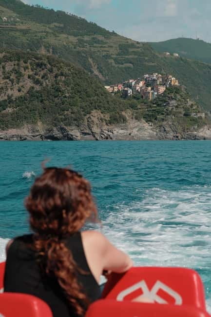 From La Spezia: Cinque Terre Boat Tour - Riomaggiore, the first Cinque Terre view