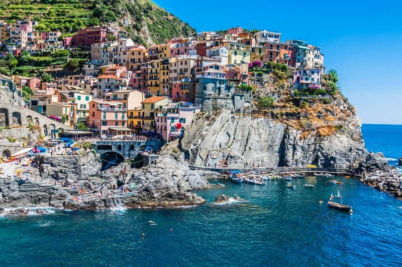 From La Spezia: Cinque Terre Small Group Tour with Limoncino - Vernazza: pastel houses above a small harbor