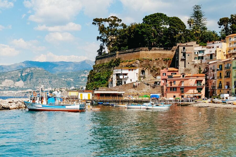 From Naples: Capri and Blue Grotto Day Tour - La Piazzetta and free time in Capri town