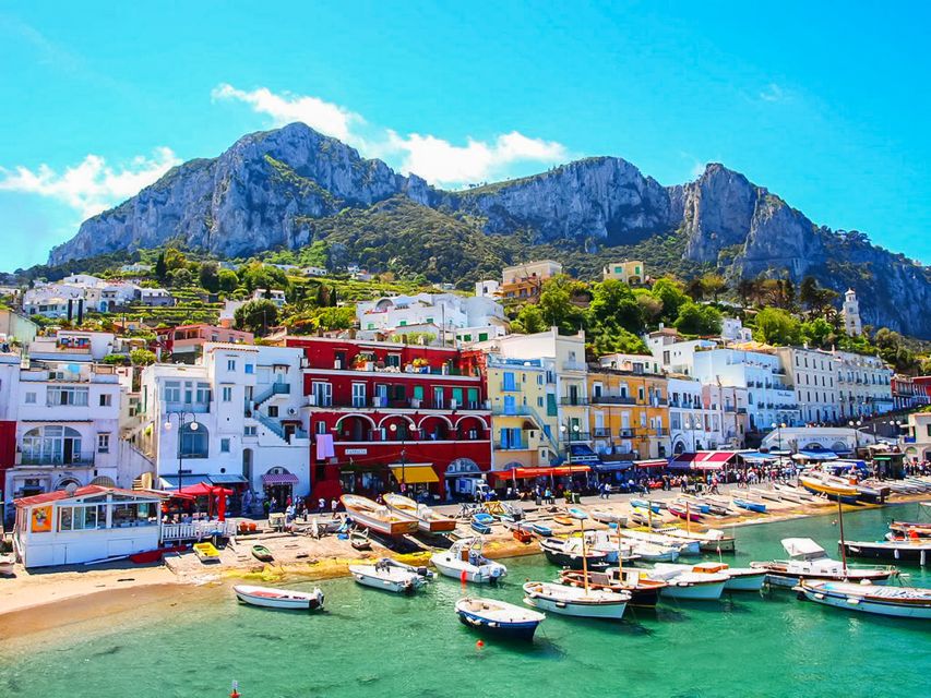 From Naples: Capri Guided Tour with Ferry Tickets & Minibus - Anacapri, Capri’s quieter upper town