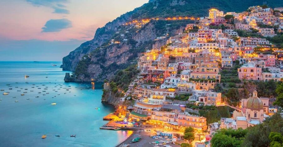 From Naples: Exclusive Tour of Amalfi Coast - Sorrento: lemon products, narrow streets, and Capri views