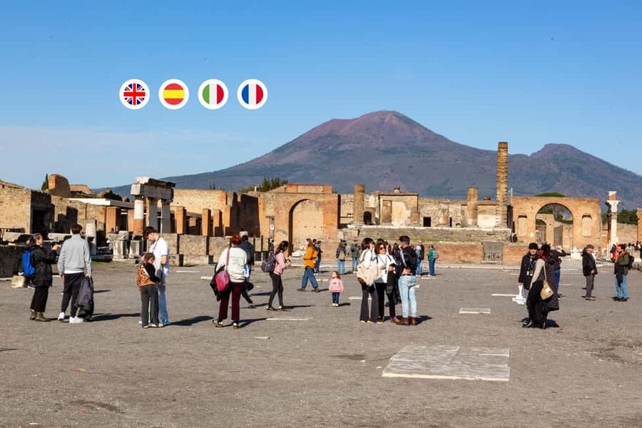 From Naples: Pompeii Skip-the-Line Entry Ticket and Tour - Entering Pompeii with skip-the-line access