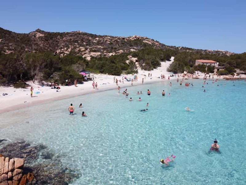 From Palau: 4 stops boat tour to La Maddalena archipelago - Spargi: the day’s best stretch of beach time