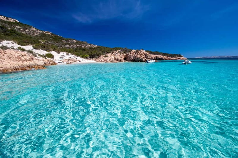 From Palau: 4 stops boat tour to La Maddalena archipelago - Boarding Lady Luna 3 in Palau