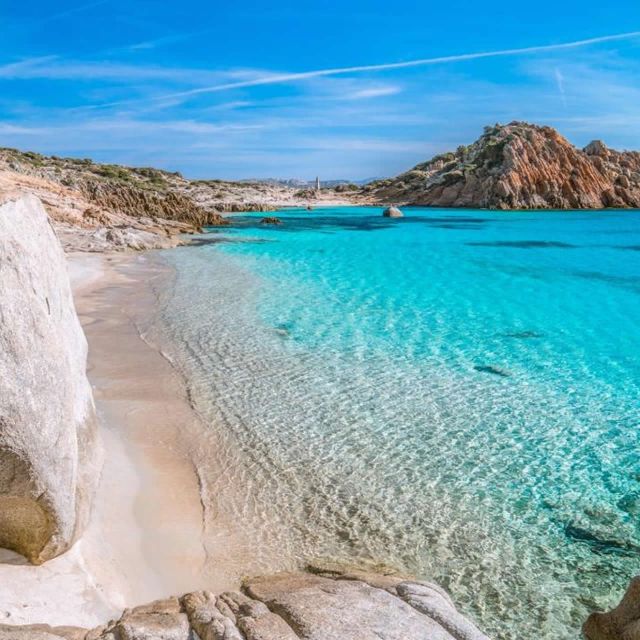 From Palau: La Maddalena Archipelago Boat Tour with Pasta - Budelli and the famous Rosa Beach photo stop