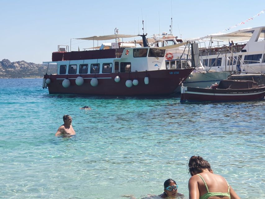 From Palau: La Maddalena Archipelago Boat Tour with Pasta - La Maddalena town adds a welcome change of pace