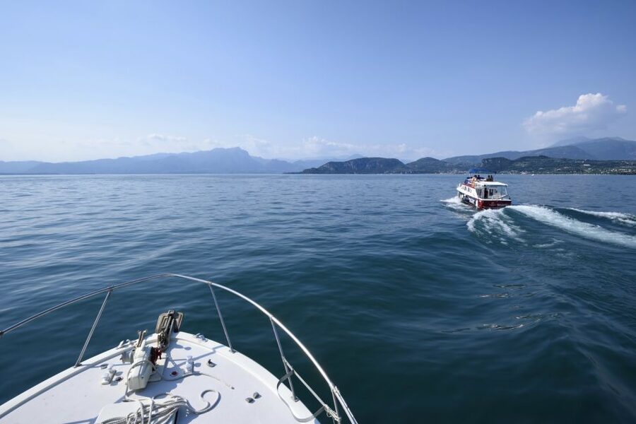 From Peschiera: Garda East Coast Cruise to Sirmione - The return to Peschiera