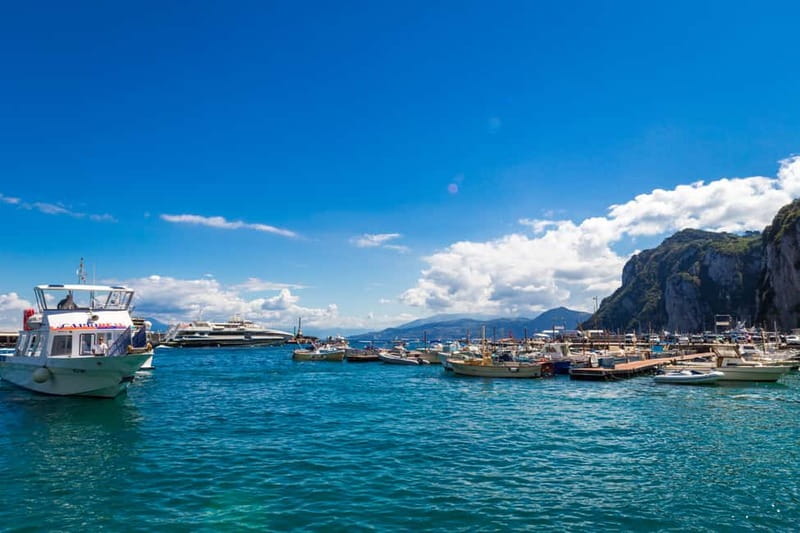 From Pompeii/Castellammare/Vico Equense: Capri Day Cruise - Key things to know before booking