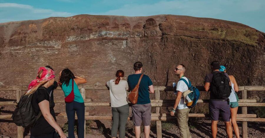 From Pompeii: Mount Vesuvius Guided Tour with Transfer - Reaching the Vesuvius entrance with less waiting