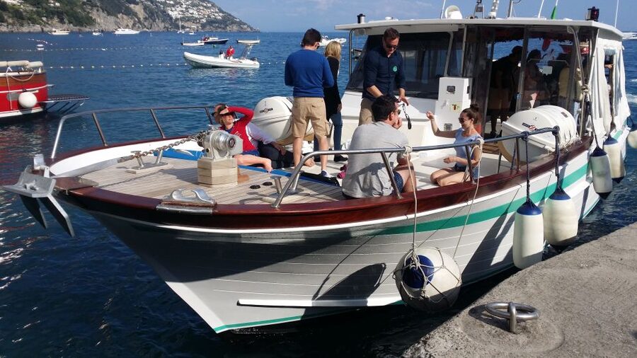 From Positano, Praiano, or Amalfi: Capri Full-Day Boat Tour - Swimming in the Punta Campanella waters