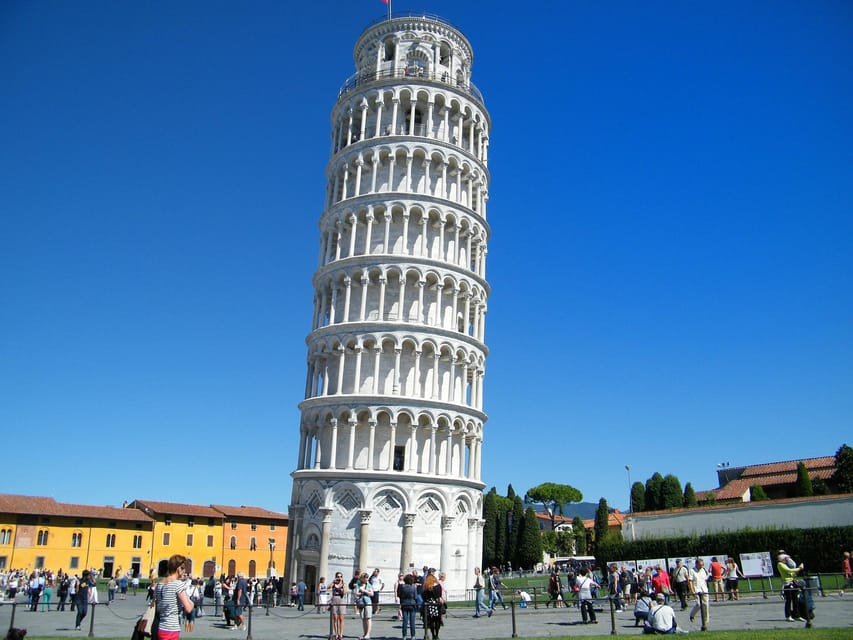 From Rome: Discover Florence & Pisa in a Full-Day Trip - Pisa and Piazza dei Miracoli in 90 minutes
