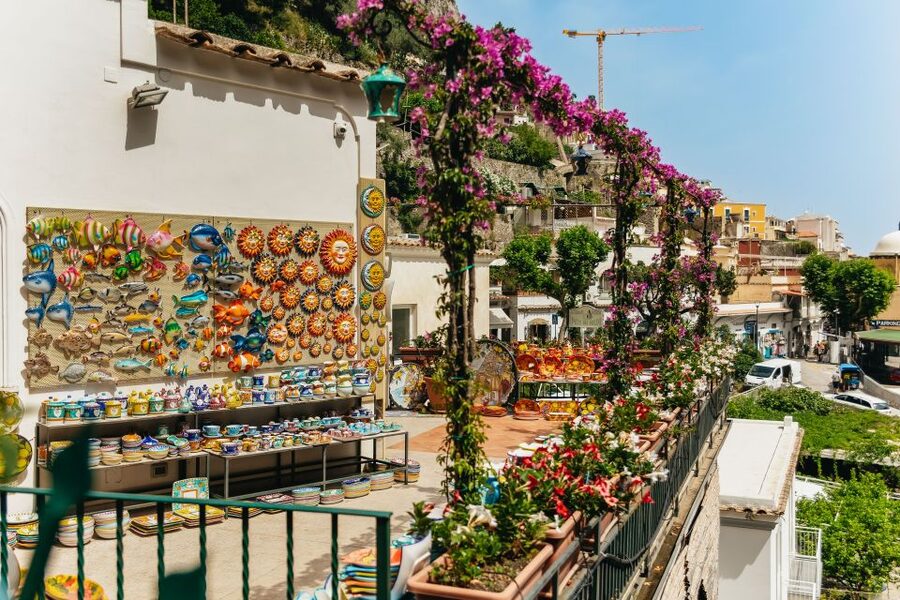 From Rome: Pompeii, Amalfi Coast and Positano Day Trip - Meeting in Piazza del Popolo
