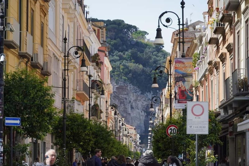 From Rome: Sorrento & Pompeii Day Trip with Guide or Ticket - Meeting in Rome at 7:30 AM