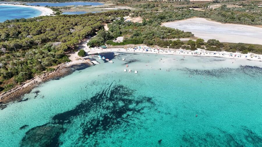 From San Teodoro: Tavolara Archipelago Grand Tour - Finding the boat at La Cinta Beach