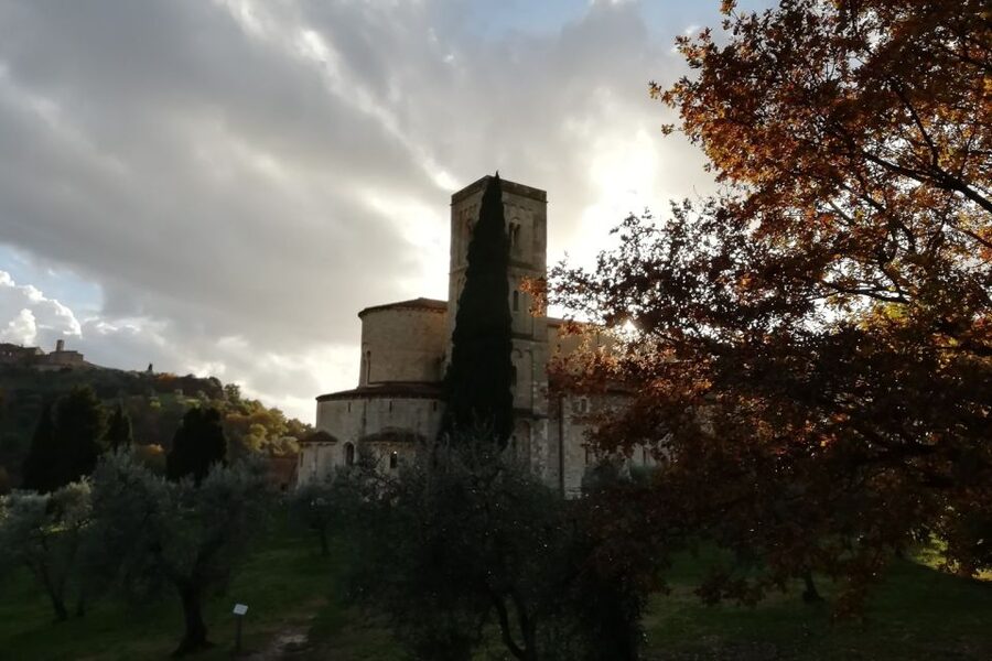 From Siena: Brunello di Montalcino Guided Wine Tour W/ Lunch - First winery: vineyards, cellars, and the work behind Brunello