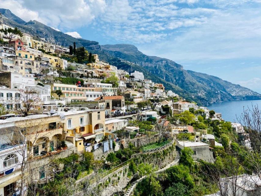 From Sorrento: Amalfi Coast Full-Day Trip by Boat - Positano: 1.5 hours among steep streets and bright walls