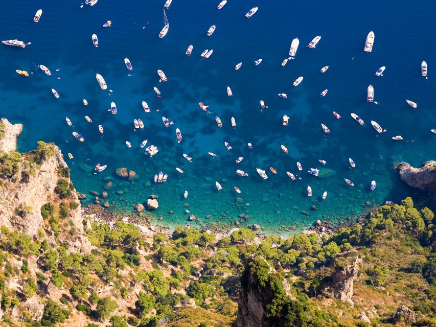 From Sorrento: Capri and Blue Grotto Boat Tour - Capri’s Natural Arch and the Faraglioni Rocks