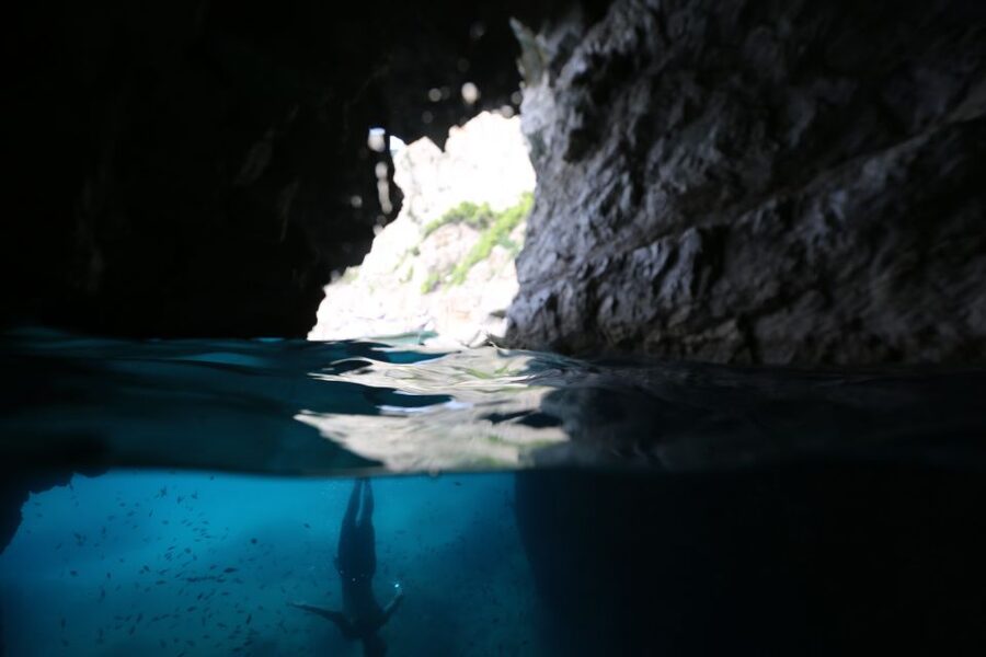 From Sorrento: Capri and Blue Grotto Boat Tour - The grottoes, including the Blue Grotto