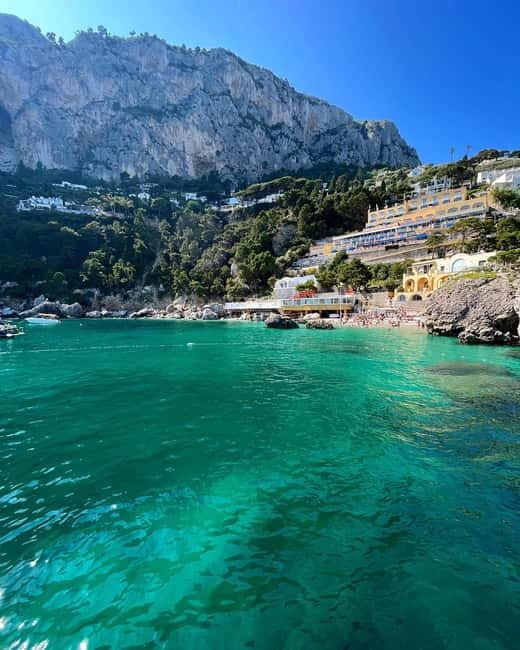 From Sorrento: Capri Boat Tour with Blue Grotto Visit - Punta Carena, the Green Grotto, and the White Grotto