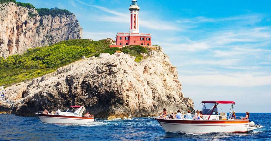 From Sorrento: Capri Island Boat Day Trip With Transfer - Capri by boat: the key points