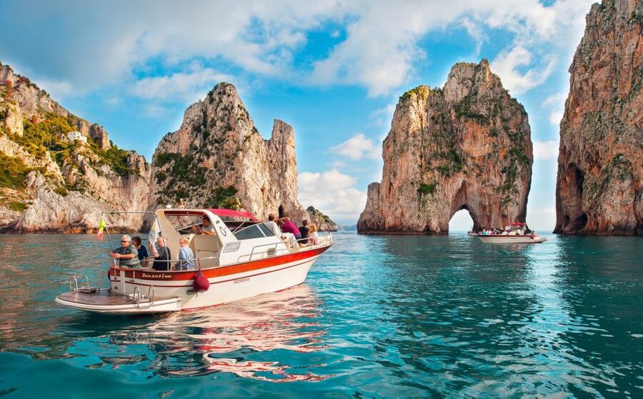 From Sorrento: Capri Island Boat Day Trip With Transfer - Starting in Sorrento with a hotel pickup