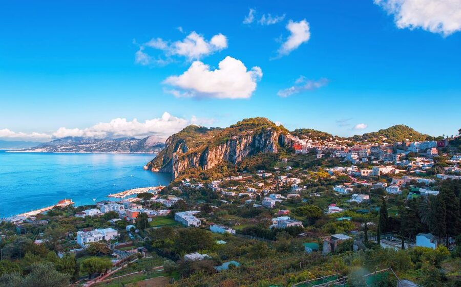 From Sorrento: Capri Island Boat Day Trip With Transfer - Grotta Bianca and the Faraglioni