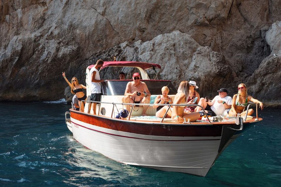 From Sorrento: Capri Island Boat Day Trip With Transfer - Returning to Sorrento by yacht and van