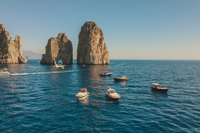 From Sorrento: Capri Small-Group Boat Tour with 4 Hours ashore - The Faraglioni and Capri’s dramatic shoreline