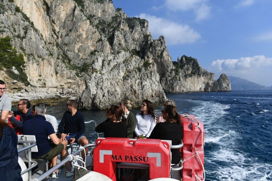 From Sorrento: Day Trip to Capri with Blue Grotto - Seeing Capri from the sea first