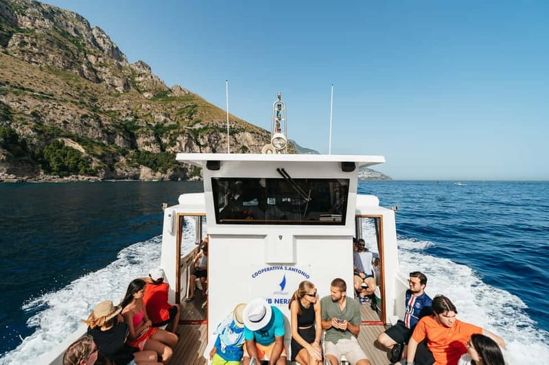 From Sorrento/Nerano: Amalfi and Positano Boat Tour - The coast between Amalfi and Positano