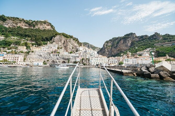 From Sorrento/Nerano:Amalfi Shared Tour (9:00am or 11:15am ) - The return route: Crapolla and Islet d’Isca
