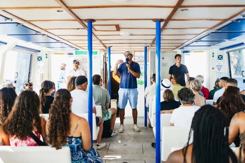 From Sorrento/Nerano: Capri Island Cruise with Guide Onboard - The return cruise reveals Capri’s best coastline