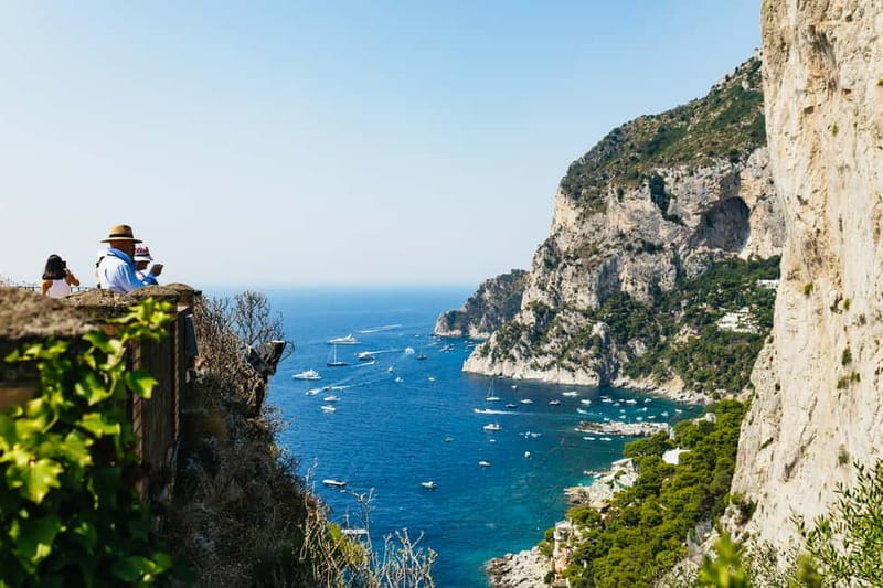 From Sorrento/Nerano: Capri Island Cruise with Guide Onboard - Ieranto Bay adds a quieter final stop