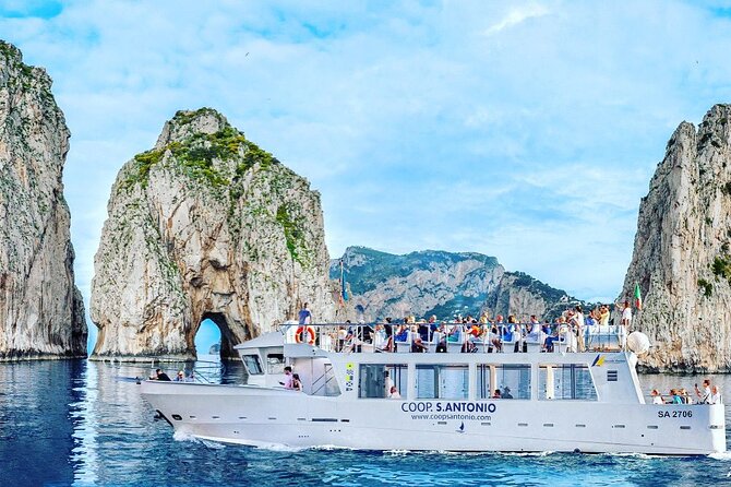 From Sorrento/Nerano:Capri Shared Tour (9:15am Boat Departure) - Six hours to explore Capri and Anacapri