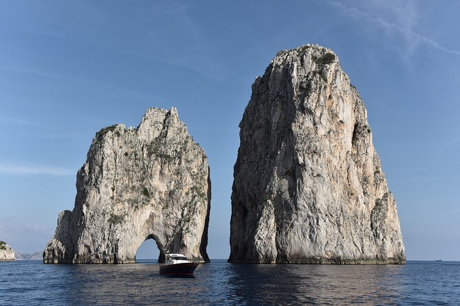 From Sorrento/Nerano:Capri Shared Tour (9:15am Boat Departure) - The 9:15 a.m. boat ride to Capri