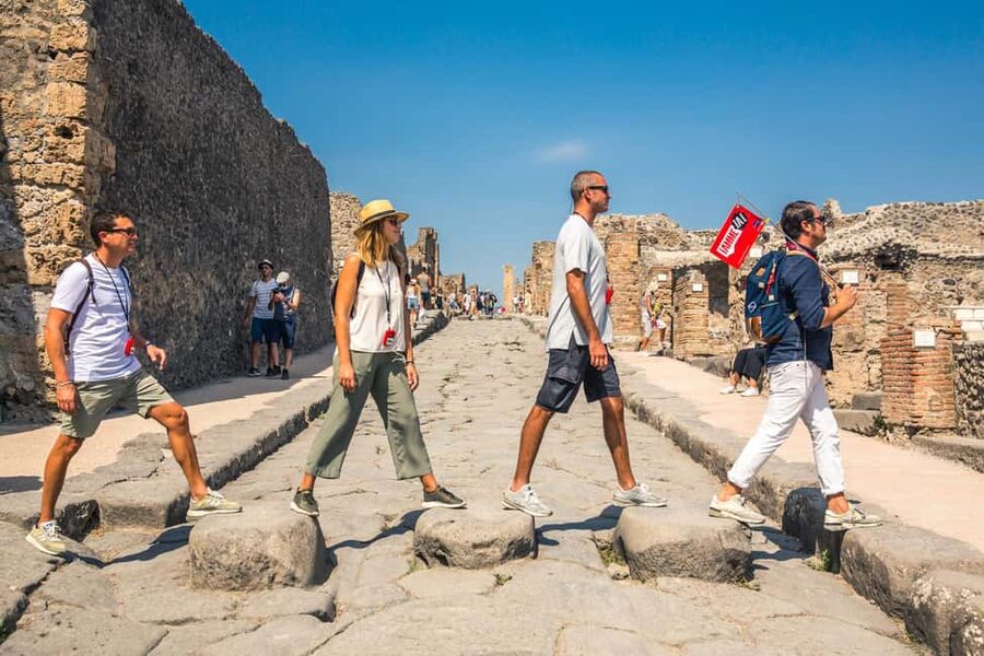 From Sorrento: Pompeii Half-Day Skip-the-Line Tour - Walking into a city frozen by Vesuvius