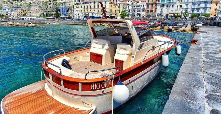From Sorrento: Positano and Amalfi Boat Trip with Transfer - Swimming near Positano and the return ride