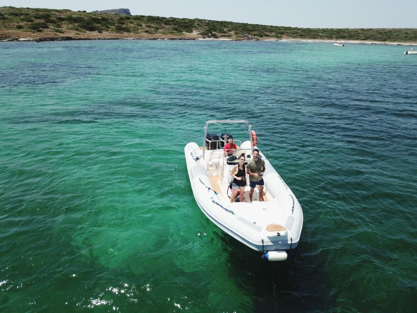 From Stintino: Half-day dinghy tour in Asinara Gulf - Seeing La Pelosa from the water