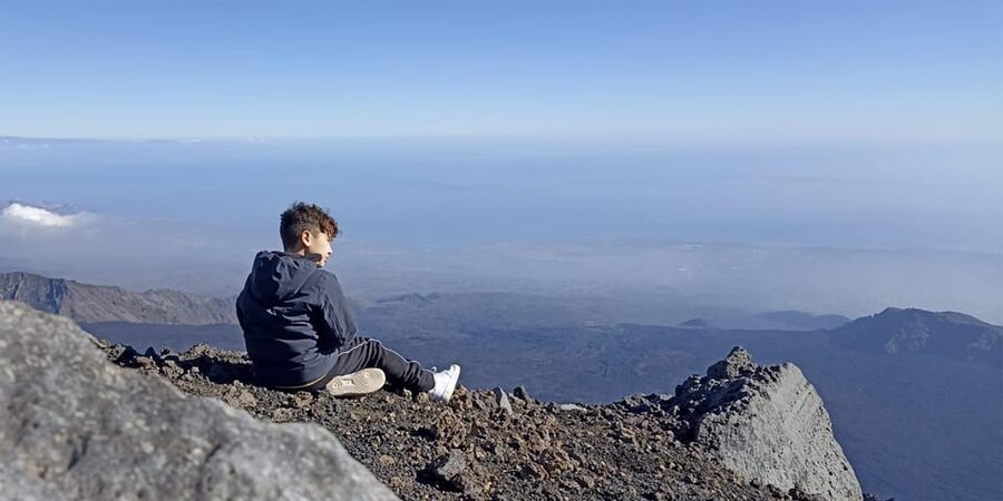 From Taormina: Etna Tour with Hiking, Cave Visit, & Tastings - Cold, wind, snow, and summer sun