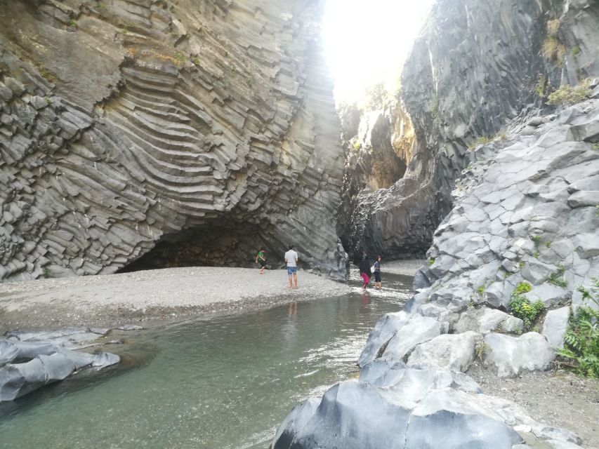 From Taormina: Full-Day Etna, Wine & Alcantara Canyons Tour - The guides are the tour’s strongest feature