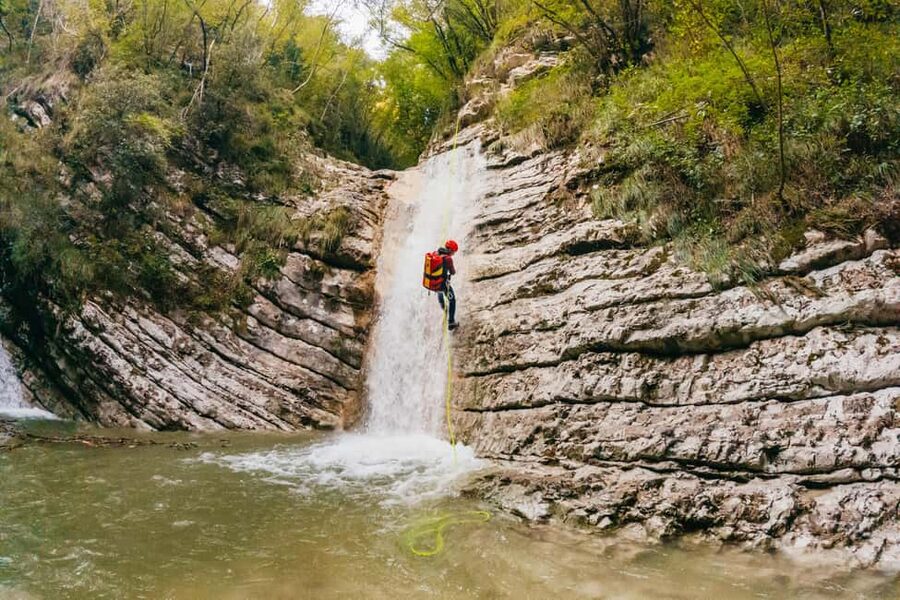 From Tignale, Lake Garda: Beginner-Friendly Canyoning Tour - Meeting in Tignale and getting ready
