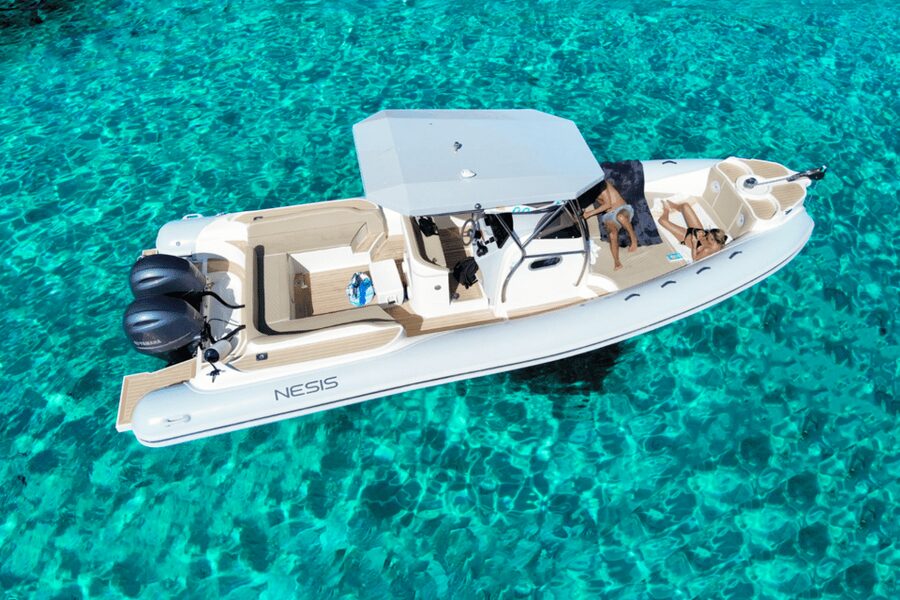 From Trapani: Favignana and Levanzo Egadi Island Day Cruise - Leaving Trapani on a 12-person maxi-RIB