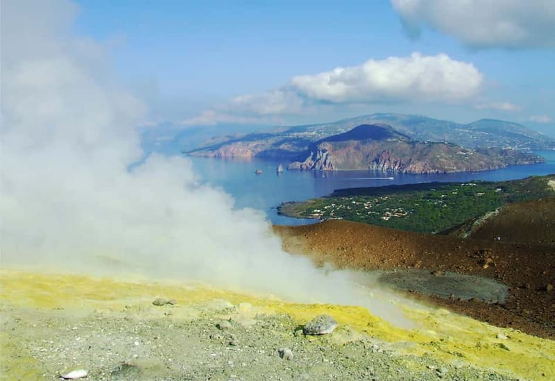 From Tropea: Vulcano, Lipari, Sciara Guided Day Tour - Meeting at Tropea’s commercial port