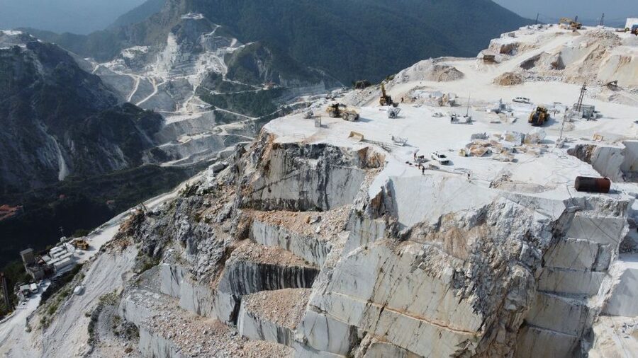 From Tuscany Carrara: Marble Quarries Tour by Jeep - The jeep ride into the Colonnata Valley