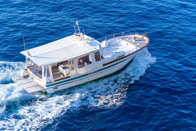Full Day Capri Island Cruise from Praiano, Positano or Amalfi - The Faraglioni Rocks and Marina Piccola