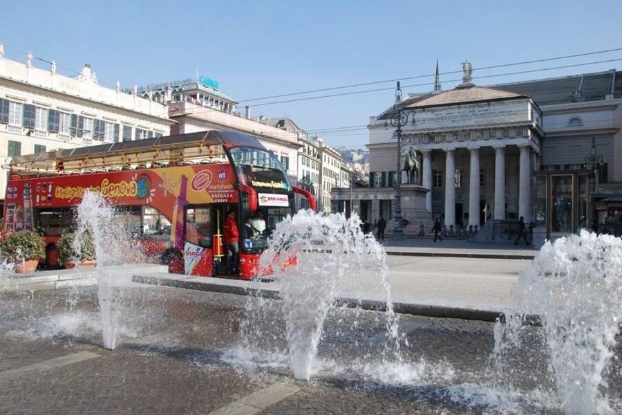 Genoa: Hop-on Hop-off Tour Ticket - Red Historical Line: Genoa’s grand center and old port
