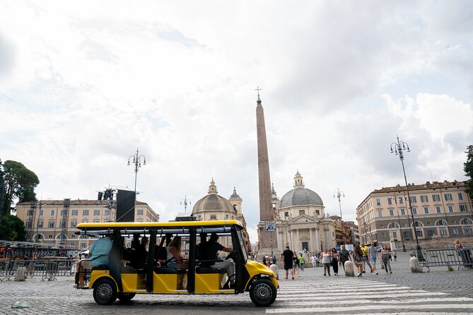 Golf Cart Small-Group Guided Tour: Rome City Highlights - Piazza Navona and Via Giulia