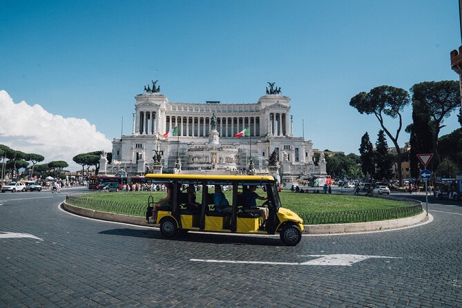 Golf Cart Small-Group Guided Tour: Rome City Highlights - Starting at V. Monterone and finding your bearings